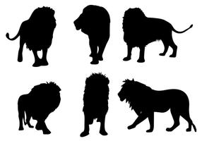 Free Lion Silhouette Vector