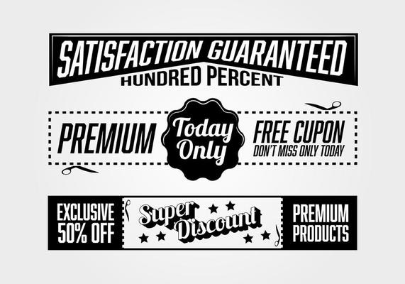 Super Discount Vector Labels