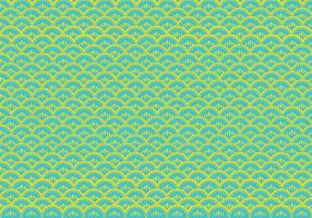 Fish Scale Pattern Vector