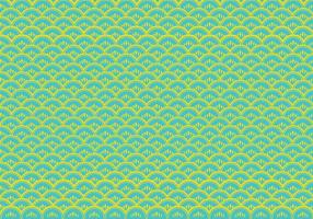 Fish Scale Pattern Vector