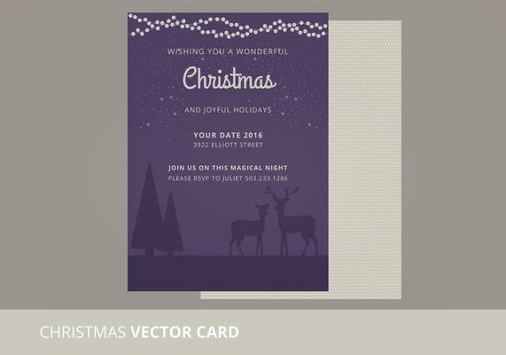 Christmas Vector Card
