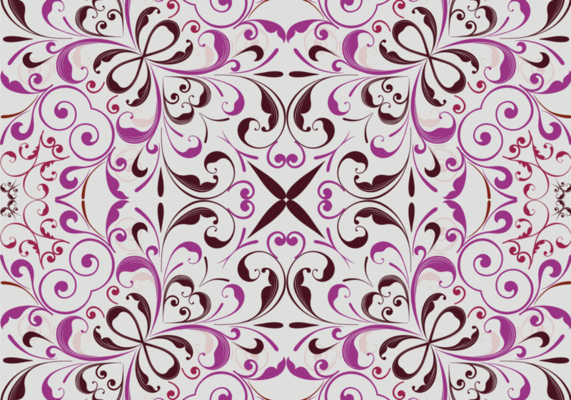Abstract floral pattern background