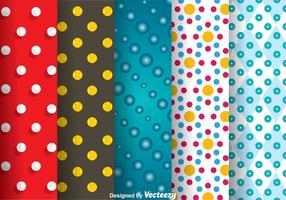 Dot Pattern Set vector