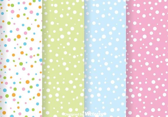 Abstract Colorful Dot Pattern