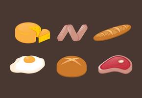 Vector Food llustration Set