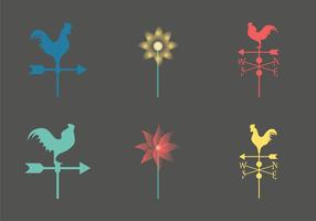 Free weather vane vector Icon