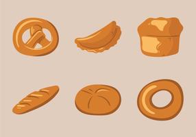 Free Bread Rolls Vector Illustration