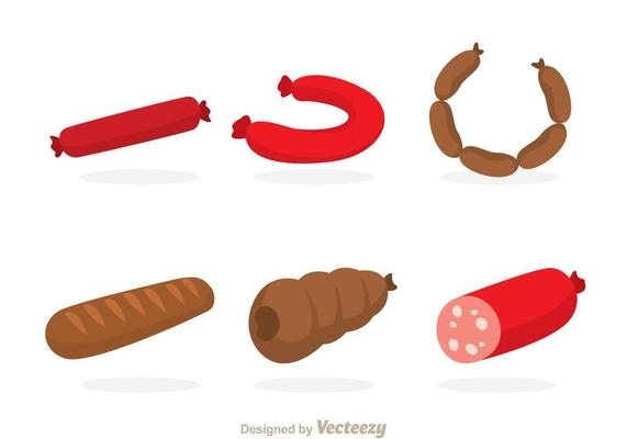 Sausage Vector