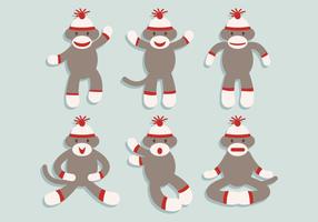 Sock Monkey Vector