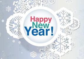 New Years Eve Card vector