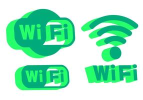 Wifi Logo Vectoriales vector