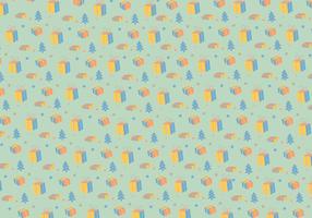 Christmas pattern background vector