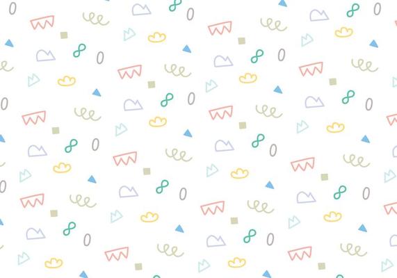 Abstract Swirl Shape Pattern vector