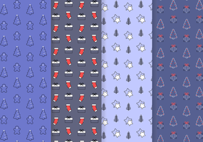 Free Christmas Pattern Vector