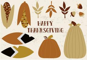Free Thanksgiving Collage Vector