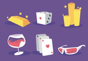 Playing Card Back Vector Set