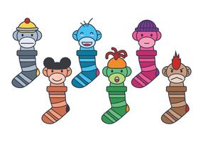 Sock Monkey Vector