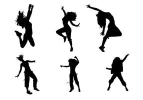 Zumba Silhouette Vectors