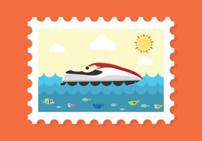 Summer Stamp Vector