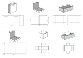 Make Your Own Cardboard Box Template from static.vecteezy.com