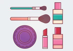 Maquillaje Ilustración Vectorial vector