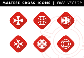 Maltese and Iron Cross Vector Set