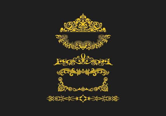 FREE SCROLLWORK VECTOR 3