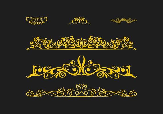 FREE SCROLLWORK VECTOR 2