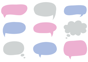 Free Dialogue Bubbles Vector