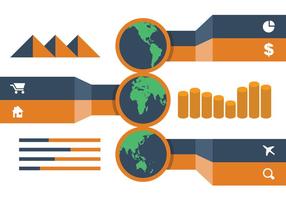 Elemento del vector del informe anual