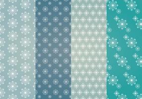 Snowflakes Vector Patterns