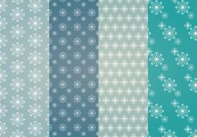 Snowflakes Vector Patterns