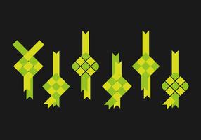 Simple Ketupat Vectors