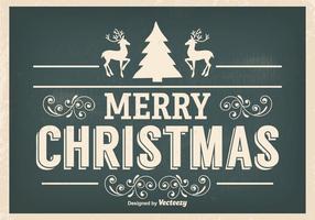 Vintage Christmas Illustration vector