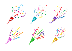 Free Party Popper Vector