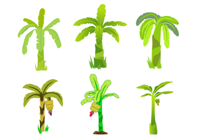 Free Banana Tree Vector