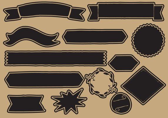 Black Embellishment Elements