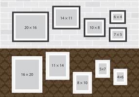 Photo Collage Walls vector