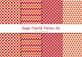 Colorful Pattern Set vector