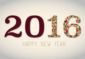 Free 2016 New Years Vector