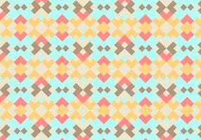 Coral Abstract Geometric Vector Background