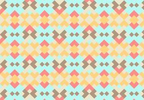Coral Abstract Geometric Vector Background