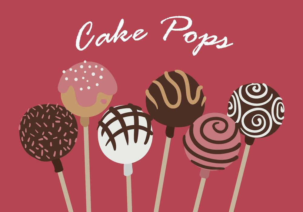 Hand Drawn Cake Pops Vectors 104667 Vector Art at Vecteezy