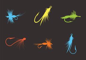 Free Fly Fishing Vector Silhouettes