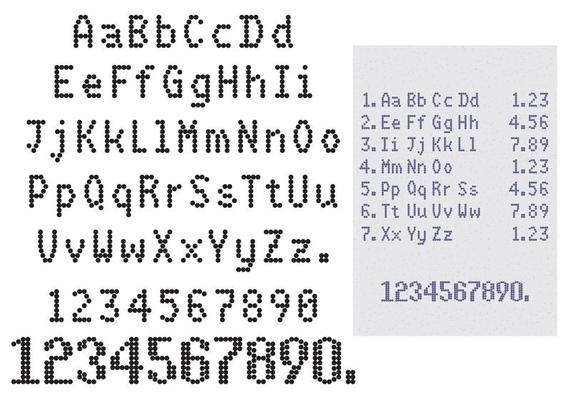 Ticket Font