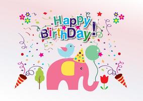 Birthday Card vector