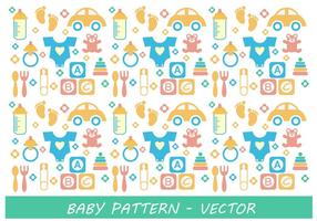 Baby Pattern Vector