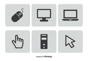 Computer Related Icon Set