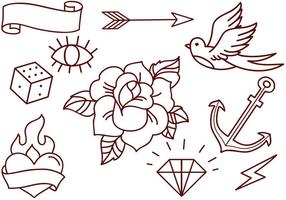 Free Old School Tattoos Vectors