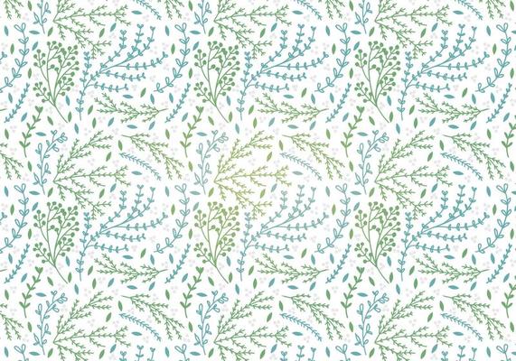 Botanical Vector Seamless Pattern 